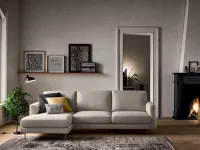 Divano KENDAL Felis con penisola a PREZZO OUTLET