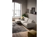 Divano KENDAL Felis con penisola a PREZZO OUTLET