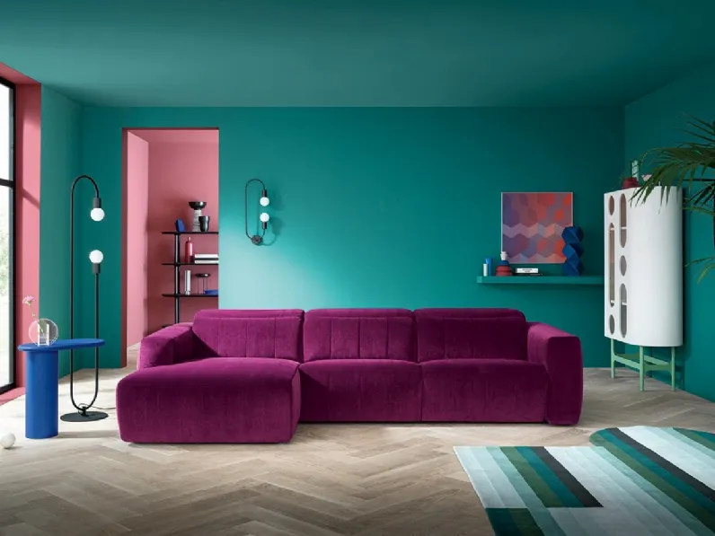 Divano Kensington in Tessuto sfoderabile  di Felis scontato 25%