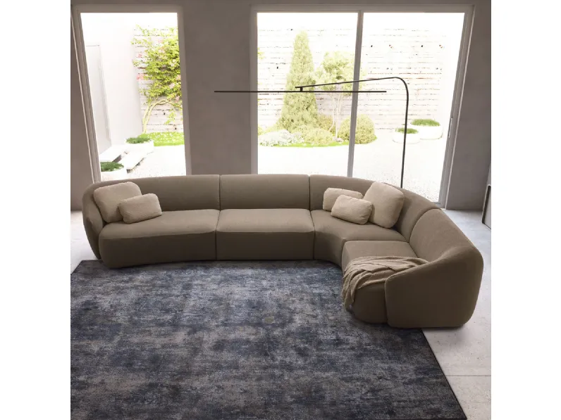 Divano Laurent outlet di Diotti.com in stile moderno in Offerta Outlet