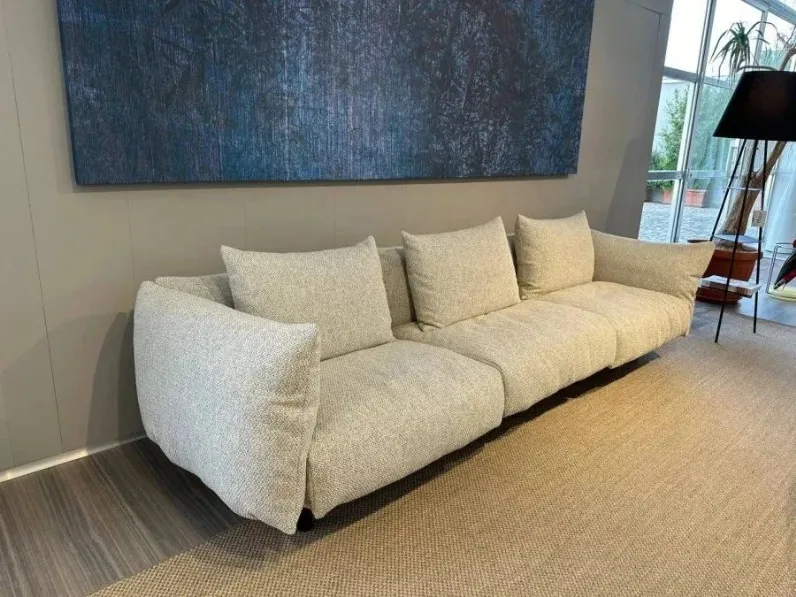 Divano Lema soffio eco plus in Tessuto non sfoderabile  di Lema scontato 53%