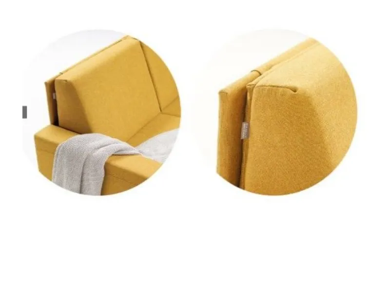 Divano Berlino plus in Tessuto Collezione esclusiva a prezzo ribassato