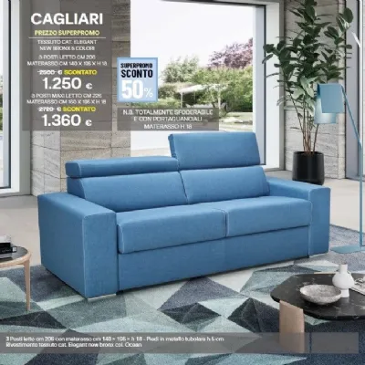 Divano letto Cagliari Sofangel in OFFERTA - 50%