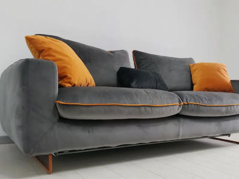 Divano letto Club Dienne: Tessuto, 1700. Max 75cm.