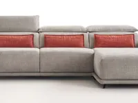 Divano Divano letto venezia con penisola Hoppl� a PREZZO OUTLET scontato del 40%