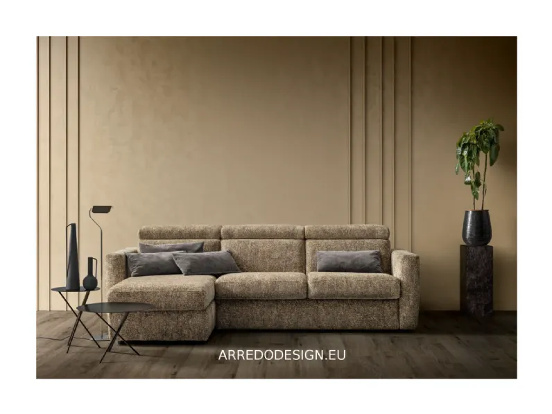 Divano Ground in Tessuto Samoa a prezzo ribassato