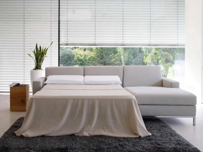 divano letto con penisola md work srl