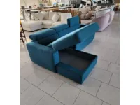 Divano Letto con penisola Pronta consegna divano letto con contenitore Md work in Offerta Outlet a 1445 Euro