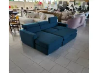 Divano Letto con penisola Pronta consegna divano letto con contenitore Md work in Offerta Outlet a 1445 Euro
