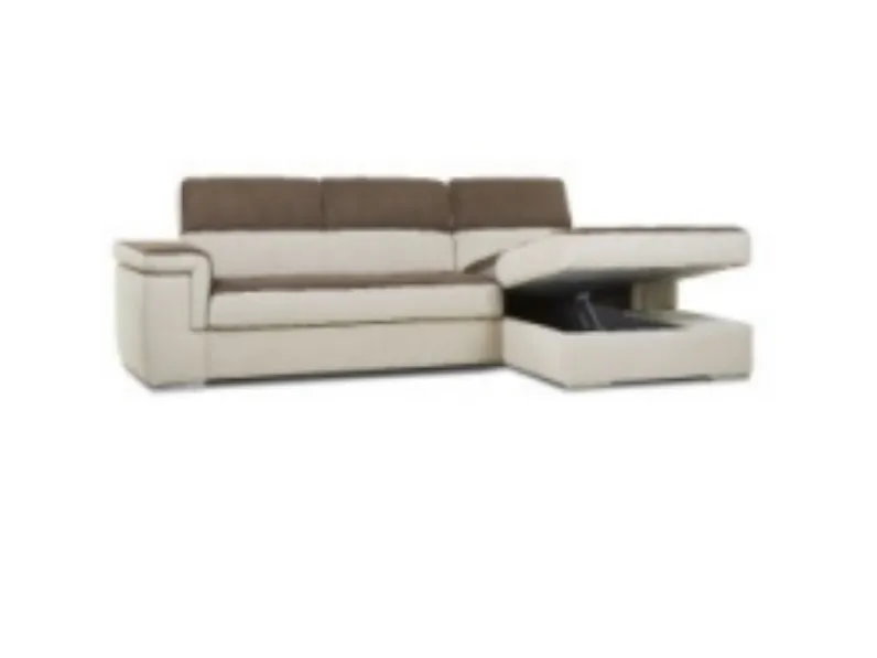 Divano con letto e penisola contenitore vai colori  Md work in OFFERTA - 48%