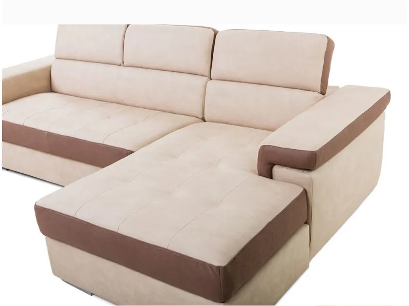 Divano con letto e penisola contenitore vai colori  Md work in OFFERTA - 48%