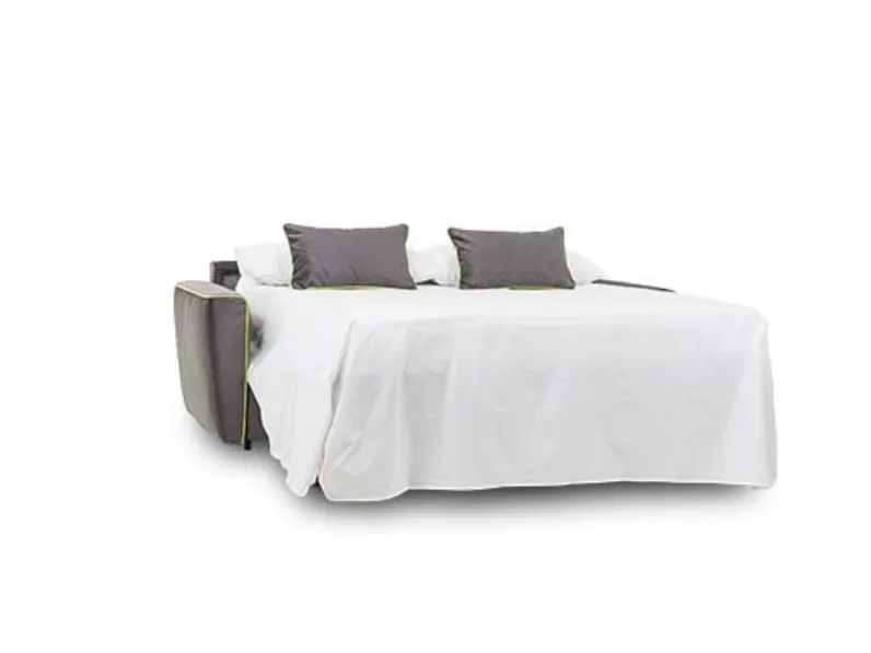 Divano letto Divano con materasso h 18 in memory  diversi colori Md work PREZZI OUTLET