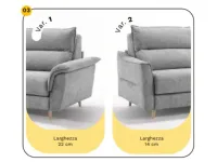 Divano Hoppl� Divano letto heros PREZZI OUTLET sconto 40%