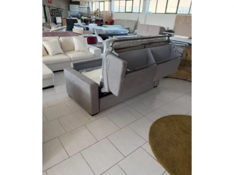Divano da 3 posti modello Divano letto materasso altezza 18 cm luxury di Md work scontato