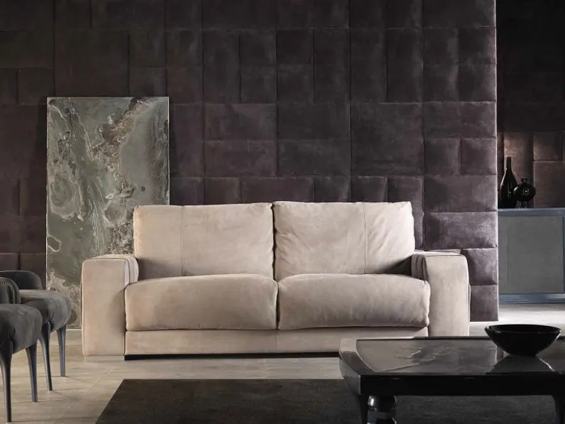 Divano Letto Divano letto pelle scamosciata 2 misure Md work ad un prezzo imperdibile