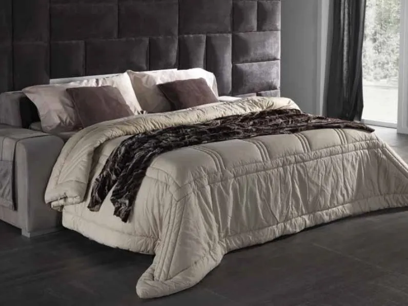 Divano Letto Divano letto pelle scamosciata 2 misure Md work ad un prezzo imperdibile
