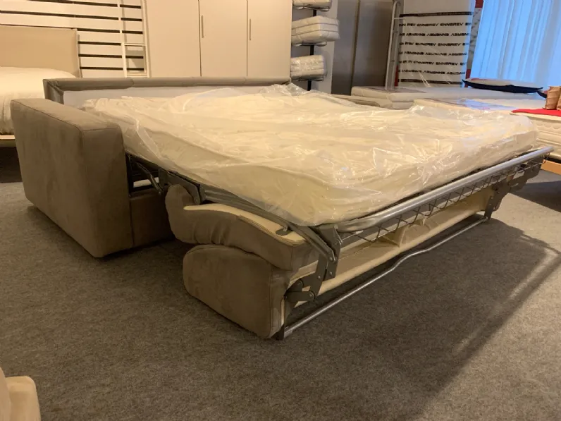 Divano letto in Microfibra Valmori a prezzo scontato