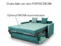 Divano letto in Tessuto Paradise Aerre salotti