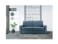 Divano Brian in Tessuto Family bedding a prezzo scontato