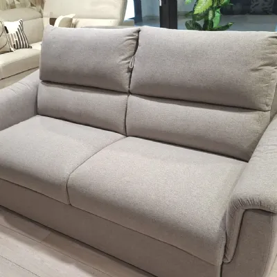 Divano Pavarotti in Tessuto non sfoderabile  di Delta salotti scontato 40%