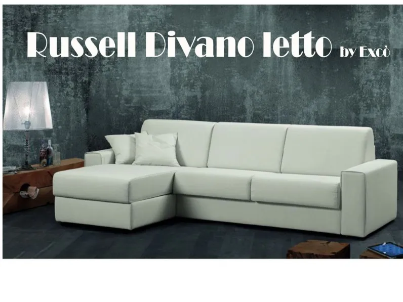 Divano letto Russel di Exc a prezzo scontato