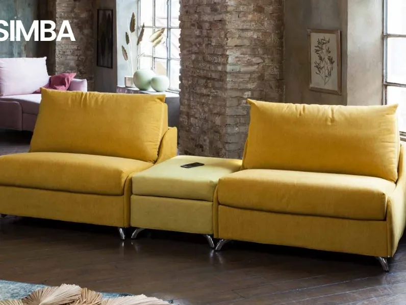 Divano Letto Simba Collezione esclusiva in Offerta Outlet a 1800 Euro