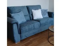 Divano Stelvio  in Tessuto Vis comoda a prezzo ribassato