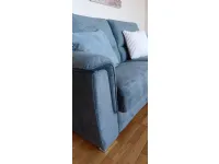 Divano Stelvio  in Tessuto Vis comoda a prezzo ribassato