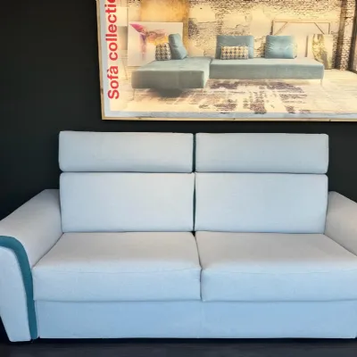 Divano letto tessuto in poliuretano  Gamma in Offerta Outlet