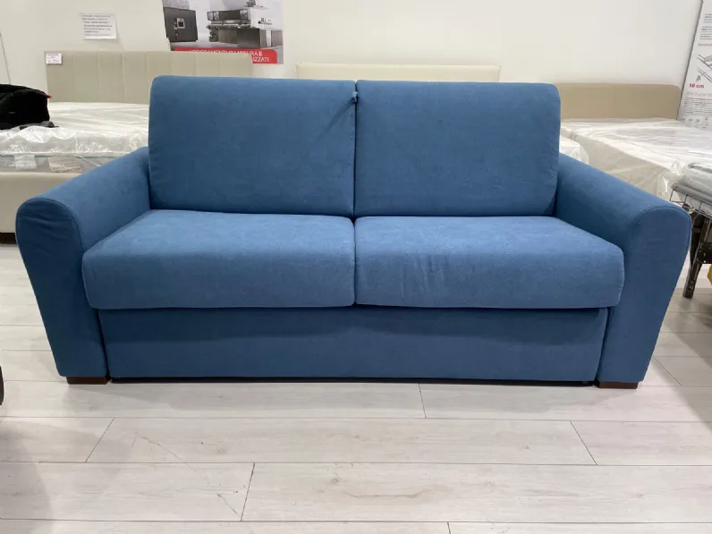 Divano letto tessuto in poliuretano  Nicoletti home in Offerta Outlet