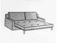 Divano letto Young di Samoa - disegno