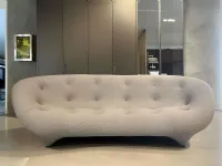 Divano design tessuto Ploum di Ligne roset con sconto del - 45%
