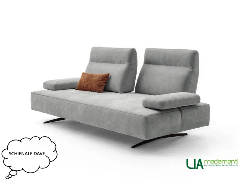Divano da 3 posti modello Asso di Le comfort scontato
