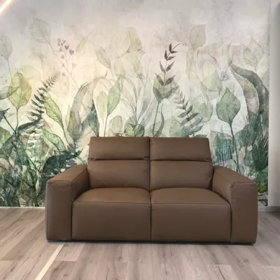 Divano in Pelle stile moderno modello Beverly scontato - 34%