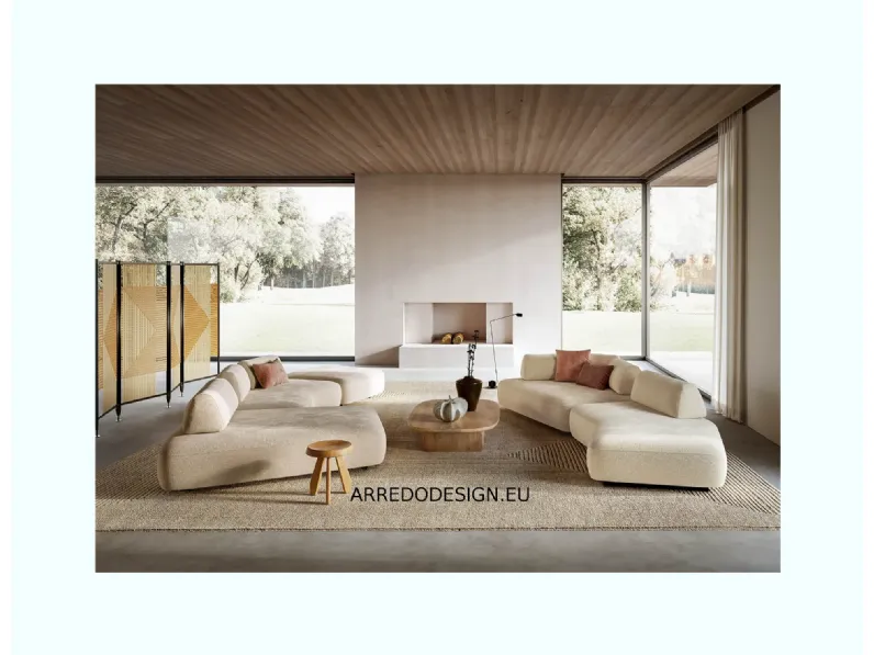 Divano da Grandi modello Capriccio di Le comfort scontato