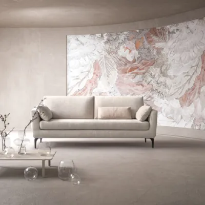 Divano design tessuto Crisp di Samoa con sconto del - 40%