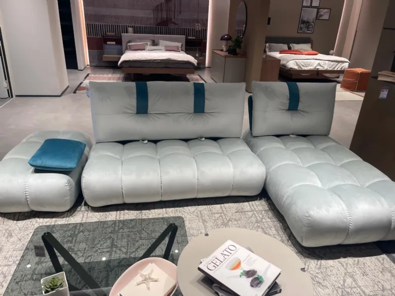 Divano in Tessuto stile moderno modello Cv 369 diviano shinobi aerre italia scontato - 57%