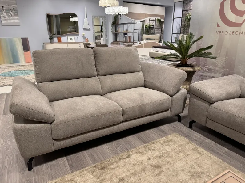 Divano lineare Cv 471 divano maya Collezione esclusiva in Tessuto a 1150€