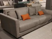 Divano cox by domingo salotti tessuto in misto piuma  Artigianale a prezzo Outlet