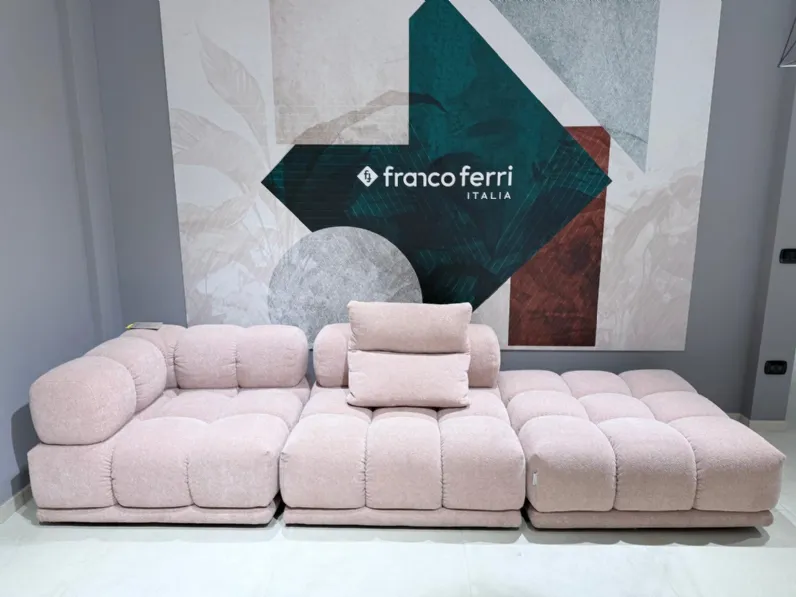 Divano Lineare Divano ferri l318 di Franco ferri a prezzo ribassato