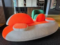 Divano Lineare Divano kosmos l midj di Midj a prezzo scontato