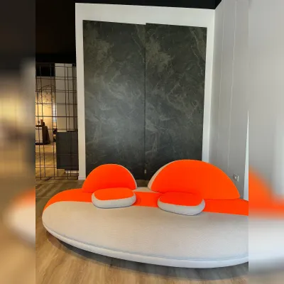 Divano in Tessuto stile moderno modello Divano kosmos l midj scontato - 44%