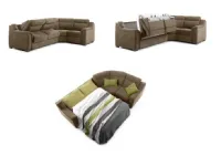 Divano Lineare Divano letto con contenitore italia di Md work a prezzo ribassato