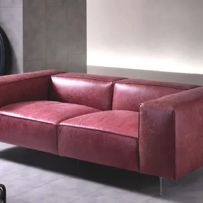 Divano Divano luxury memory in Pelle non sfoderabile  di Md work scontato 45%