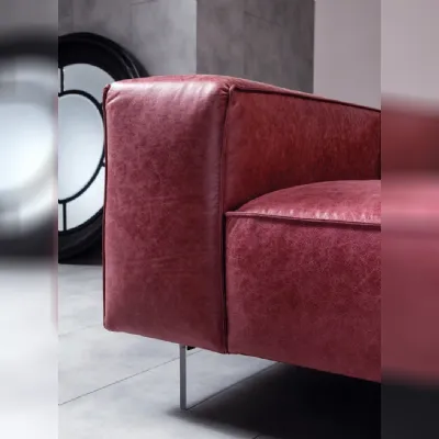 Divano Divano luxury memory in Pelle non sfoderabile  di Md work scontato 45%