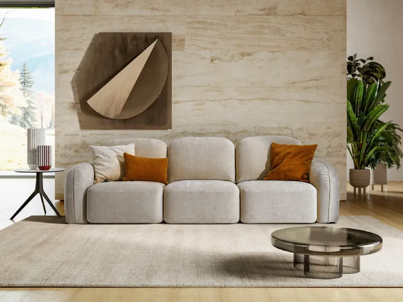 Divano Lineare Divano modello susa Le comfort in Offerta Outlet a 2050 Euro