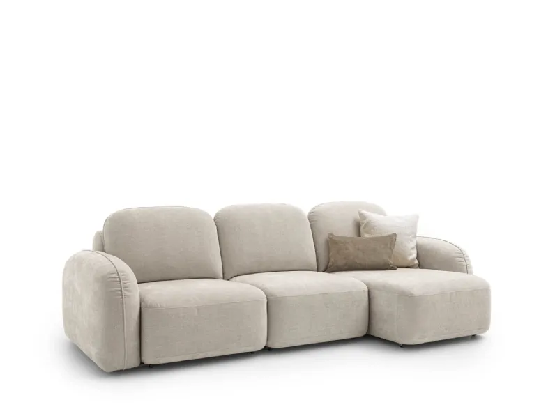 Divano in Tessuto stile design modello Divano susa scontato - 19%