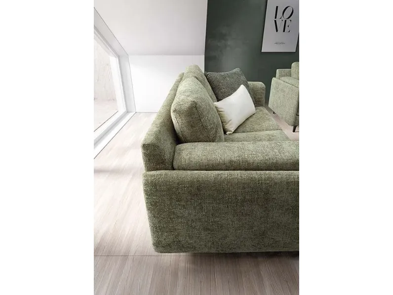 Divano Artigianale Divano verde PREZZI OUTLET sconto 26%