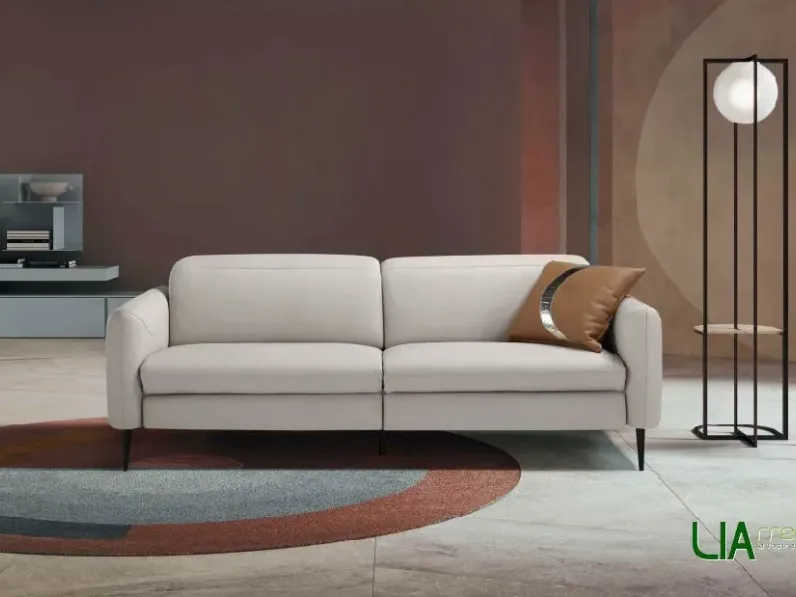 Divano Dusk in Pelle non sfoderabile  di Egoitaliano scontato 35%