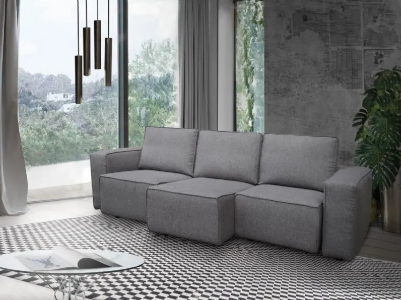 Divano Lineare Europa Salvetti in Offerta Outlet a 1400 Euro
